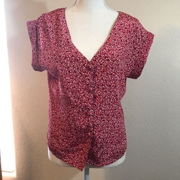 Vintage button front blouse‎ - Picture 1 of 8